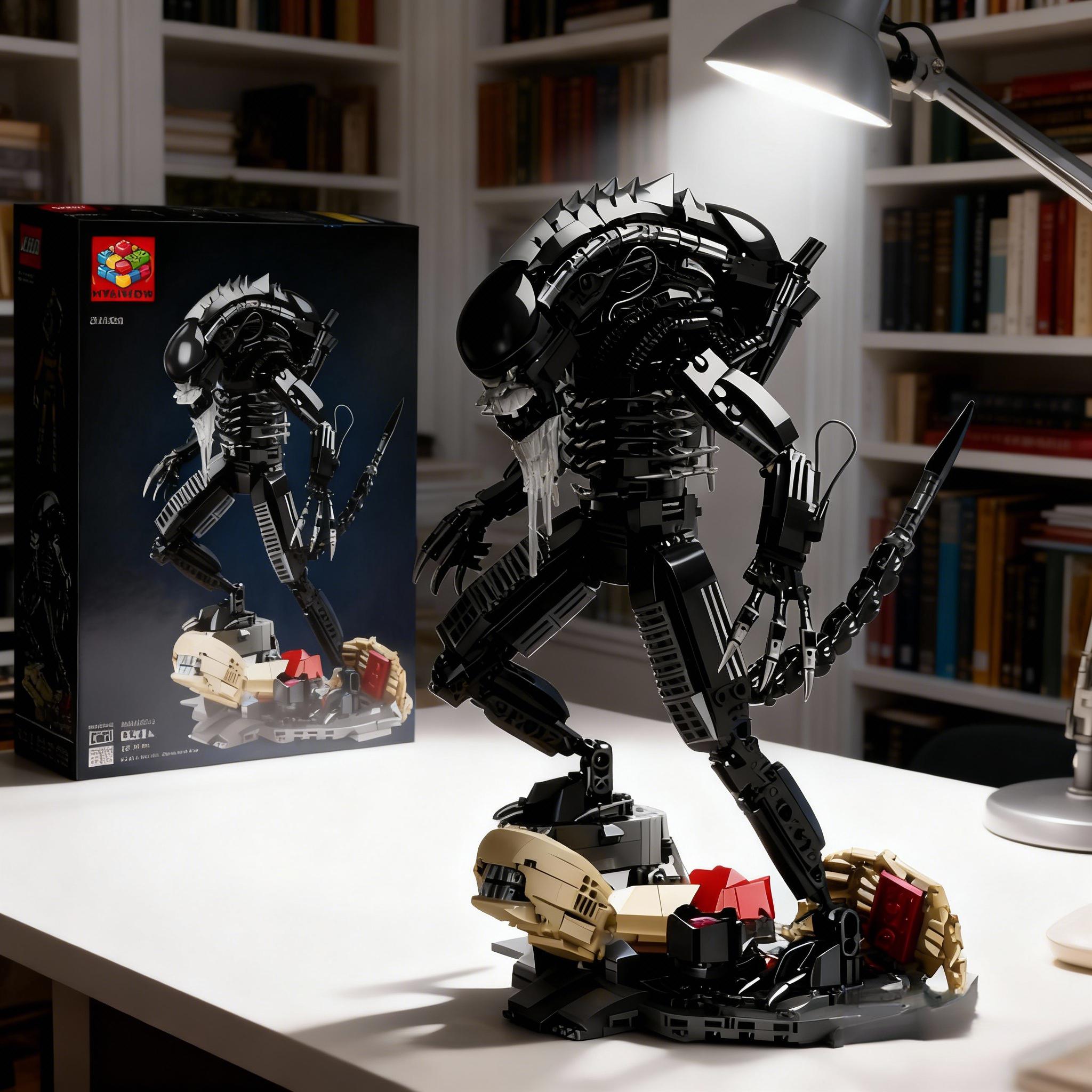The Xenomorph Building Blocks Model That Redefines Adult Brick Collecting