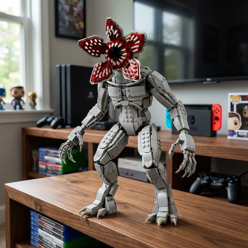 The Demogorgon Building Blocks Model That Turns Horror into Art