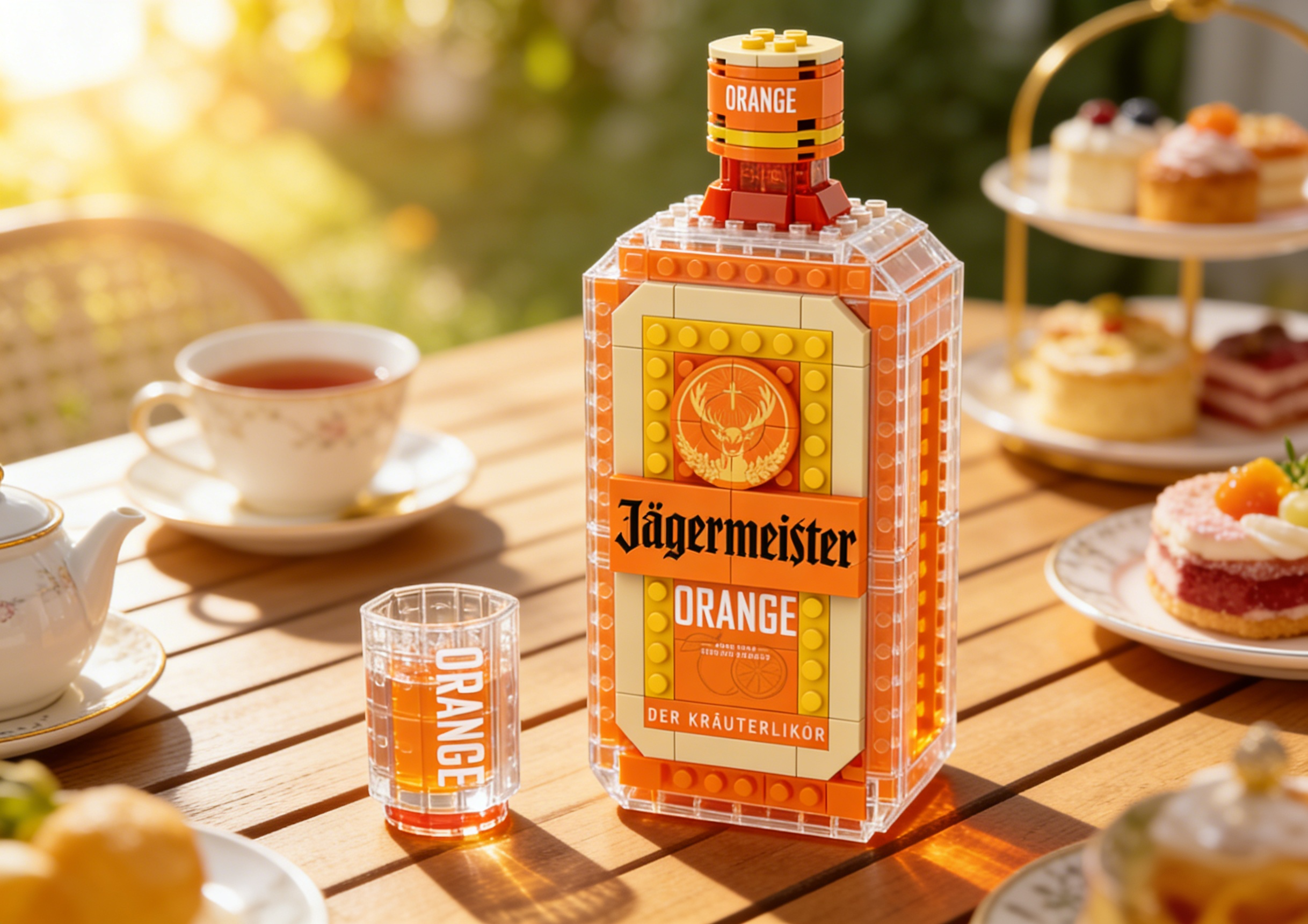 🍊 Orange Stag Herbal Bottle Brick Set