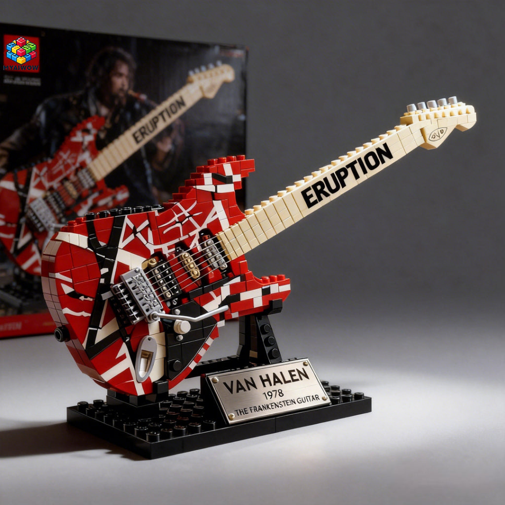 🎸 Frankenstrat Eruption Guitar Brick Set