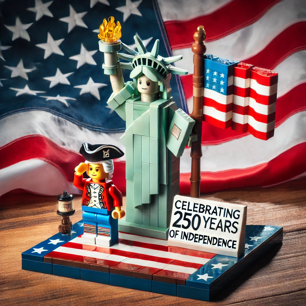 (1776-2026)US 250th Anniversary Building Blocks