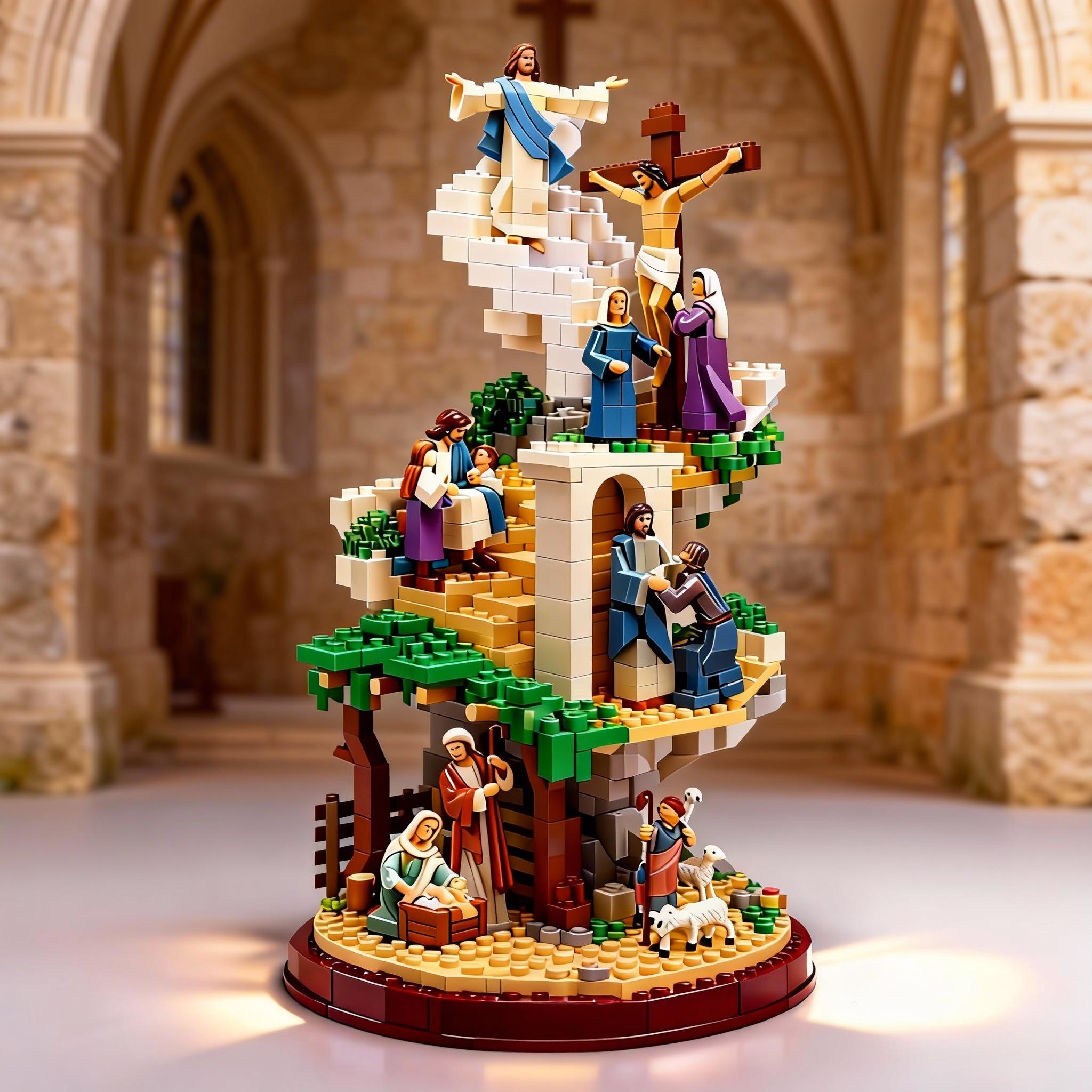 Sacred Story Collector Brick Display