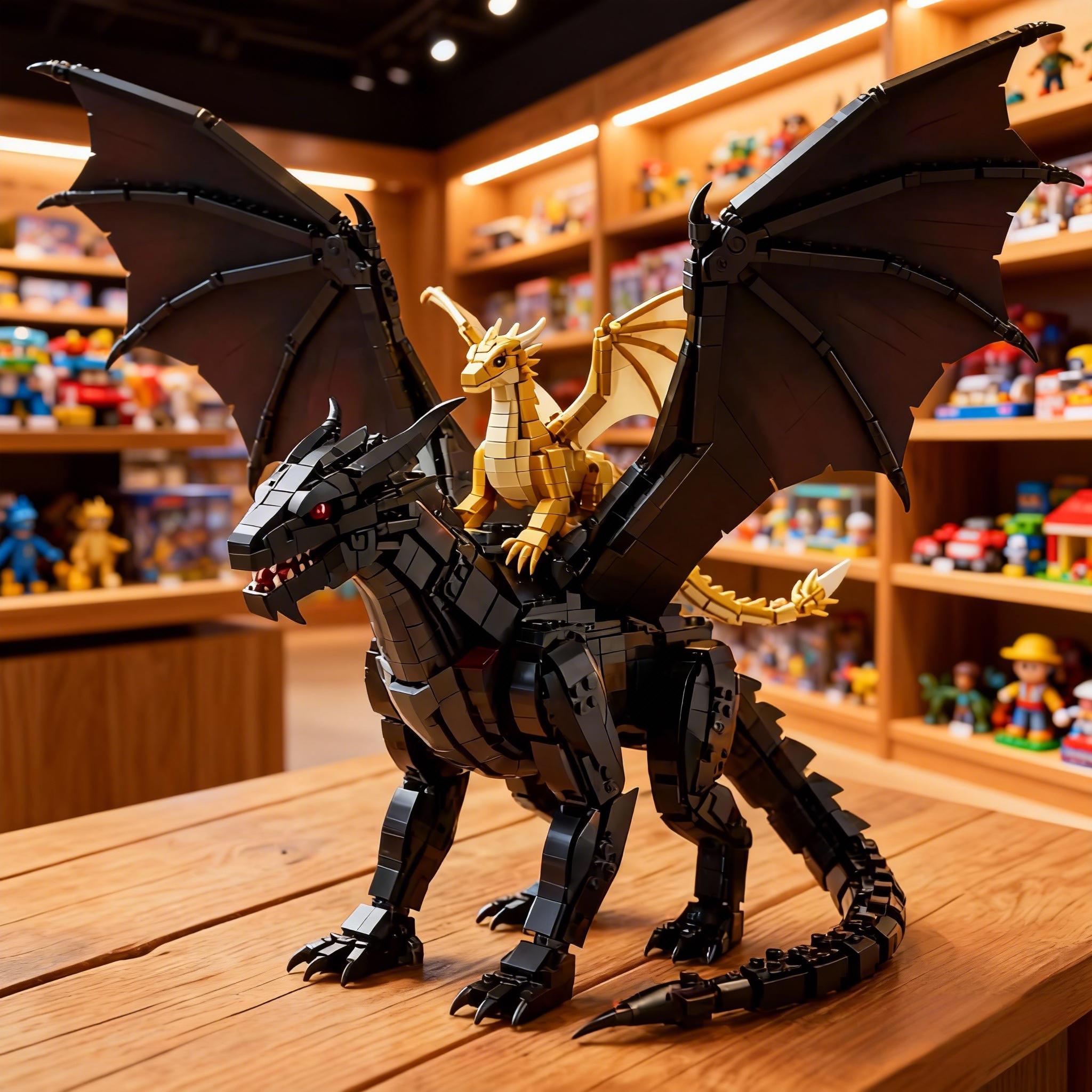 Fourth Wing: Tairn & Andarna Dual Dragon Collector Brick Edition