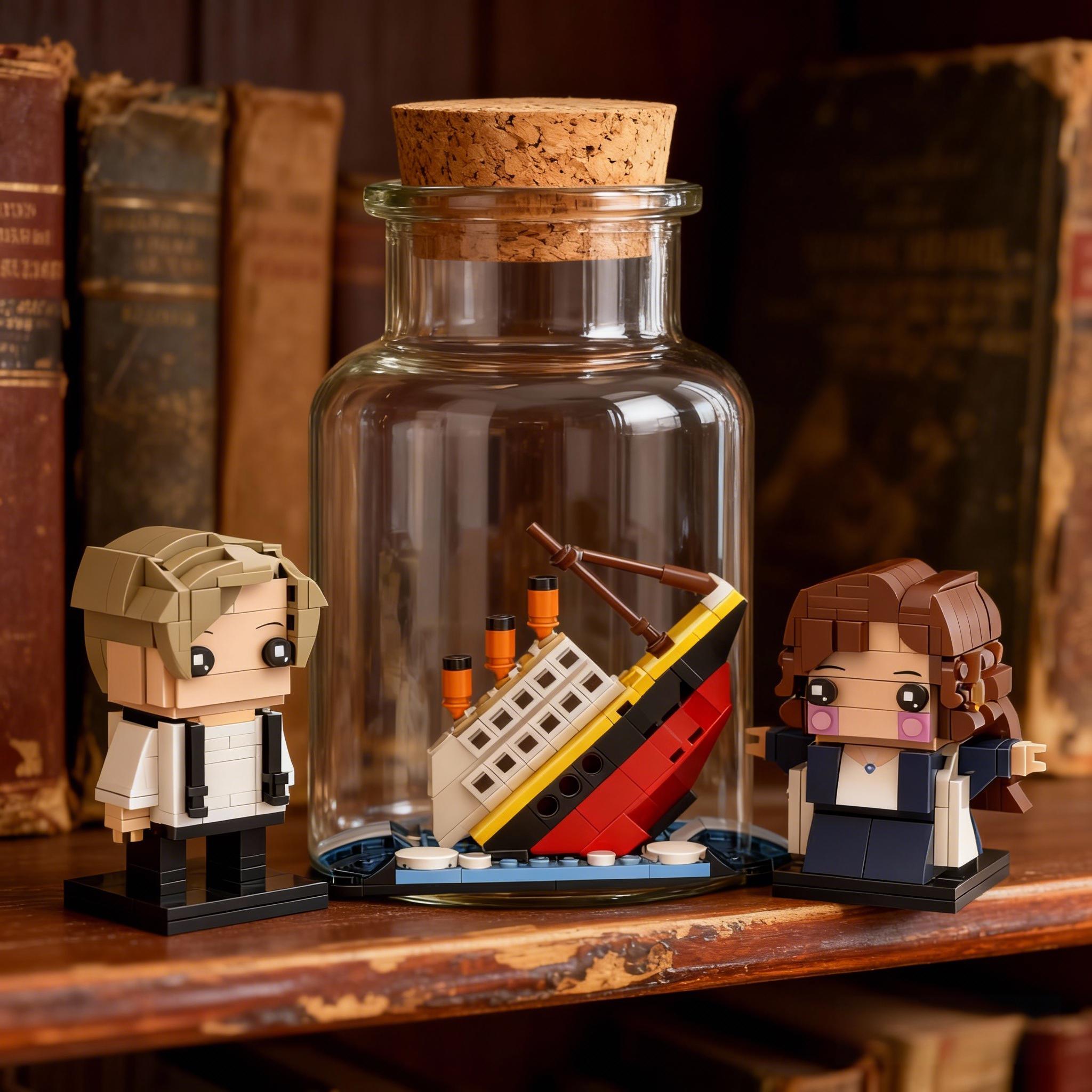 š¢ Titanic Brick Set: Jack & Roseās Eternal Moment