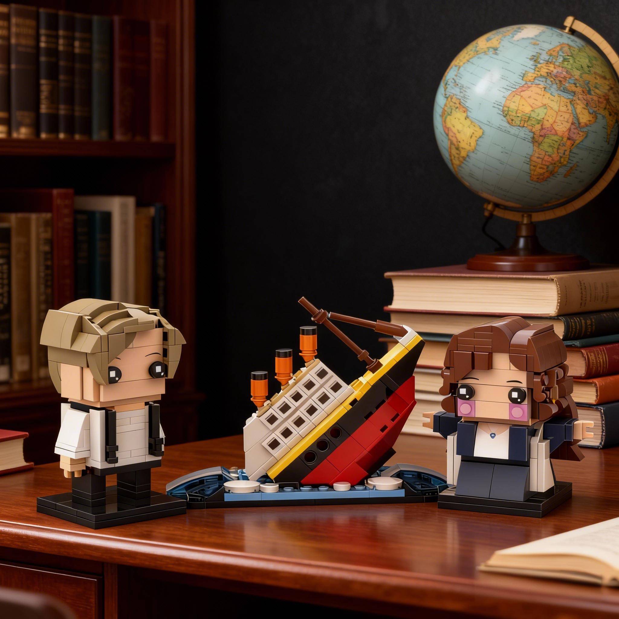 š¢ Titanic Brick Set: Jack & Roseās Eternal Moment