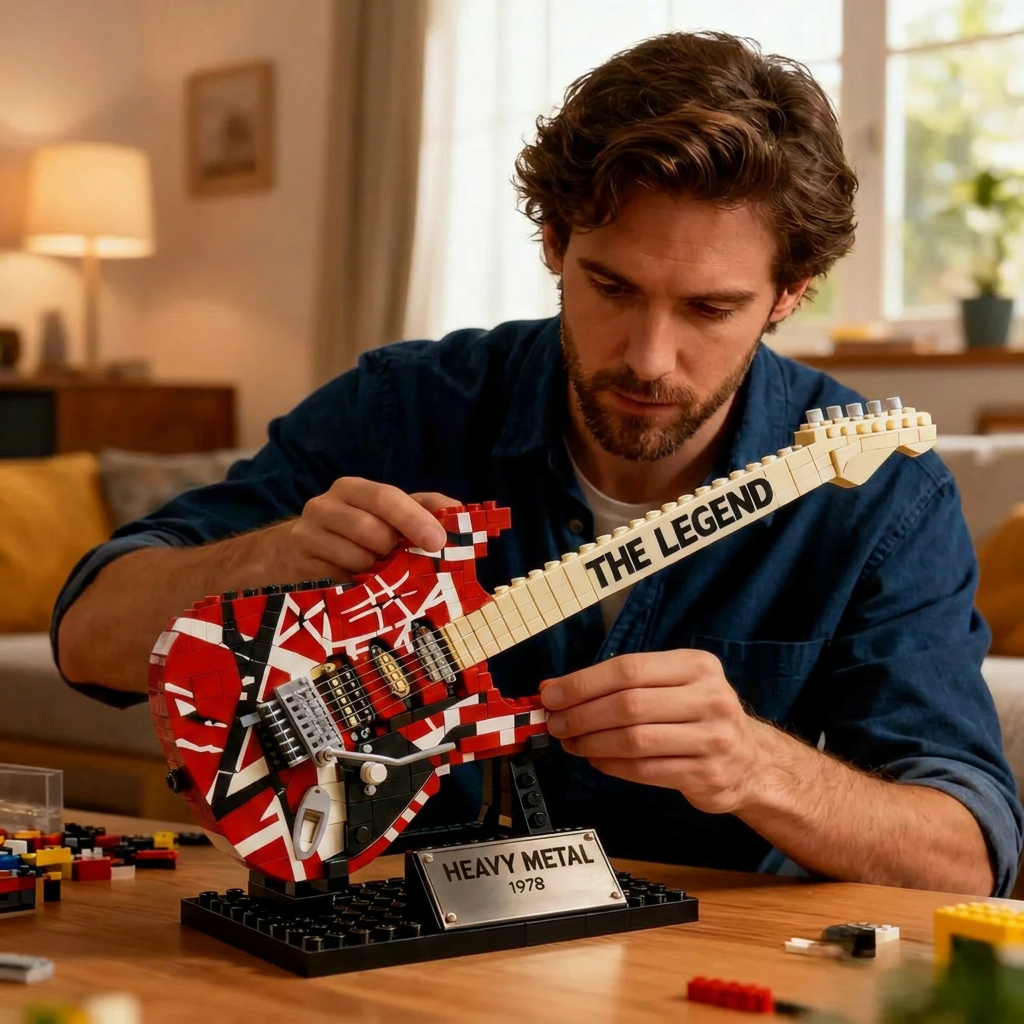Legendary Heavy Metal Guitar Brick Set
