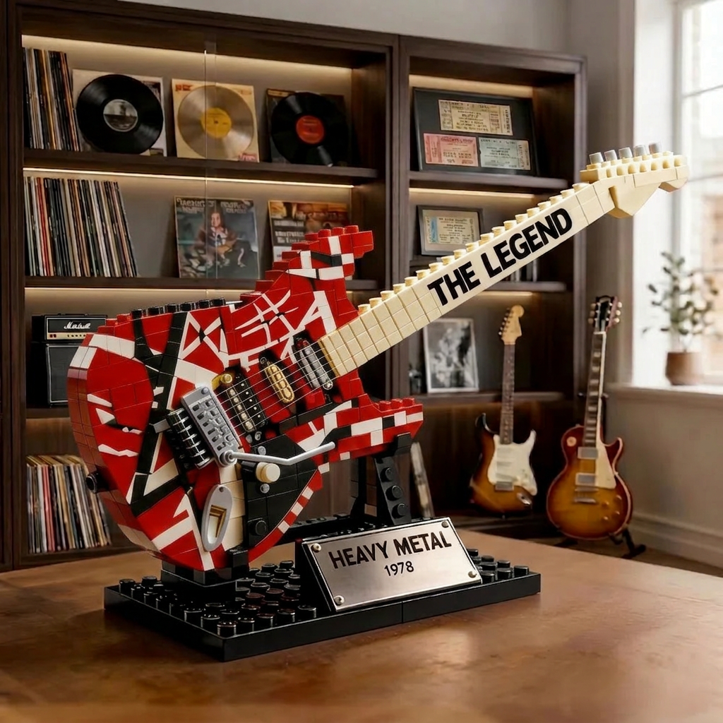 Legendary Heavy Metal Guitar Brick Set
