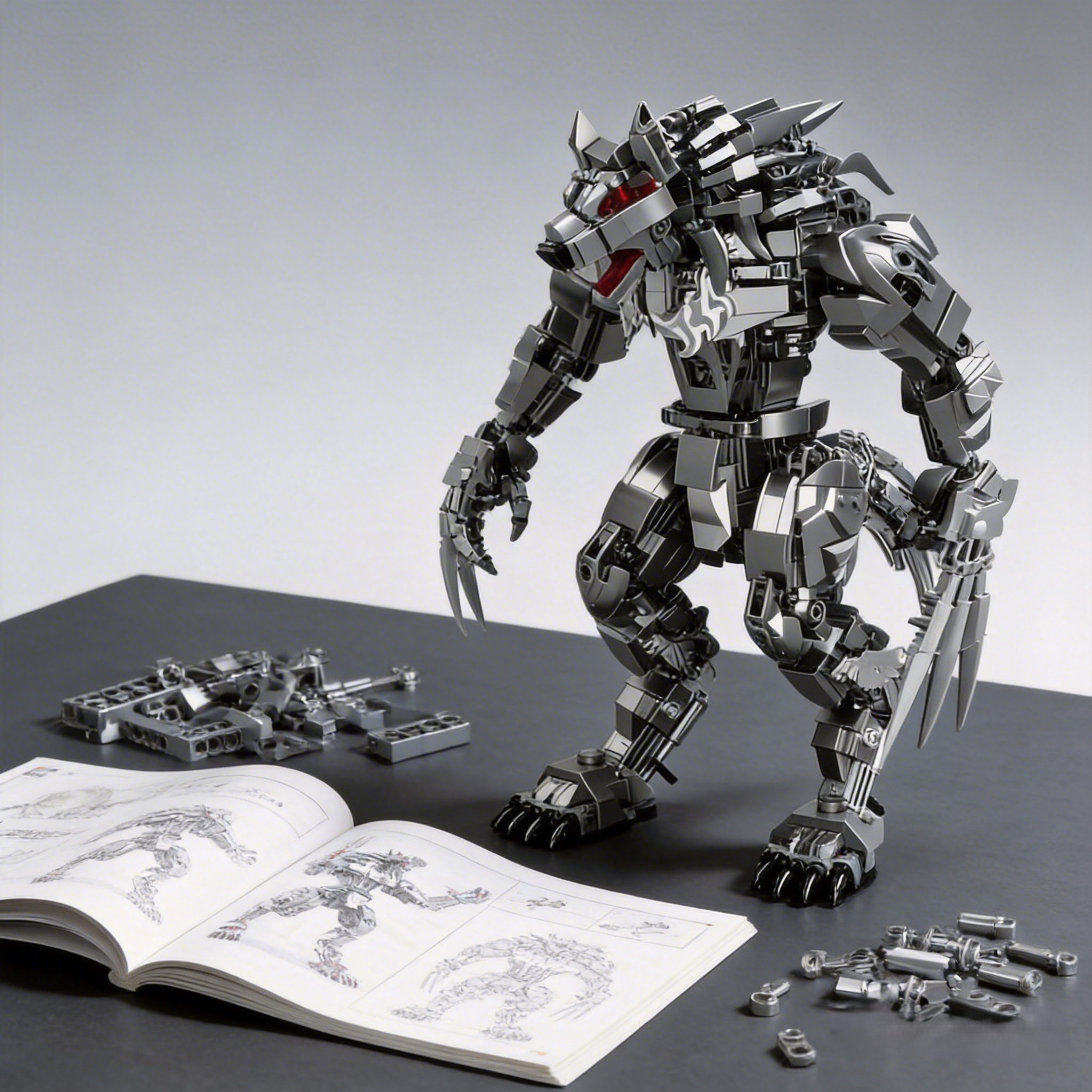 🐺 Nightfall Werewolf Brick Set