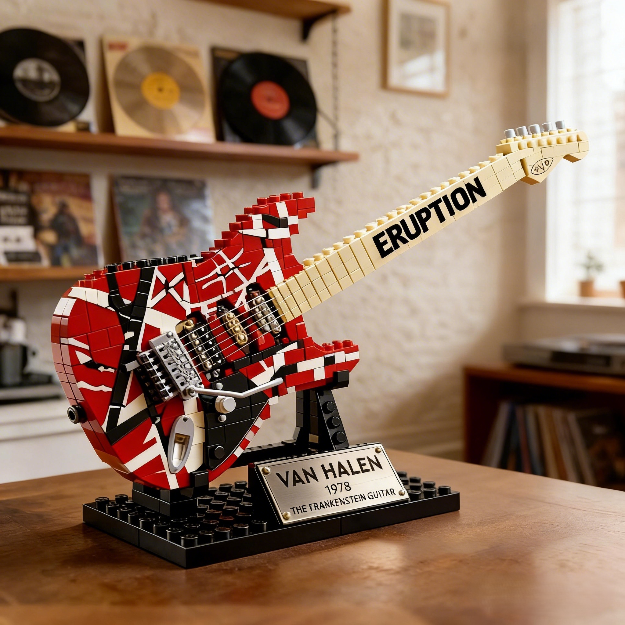 🎸 Frankenstrat Eruption Guitar Brick Set