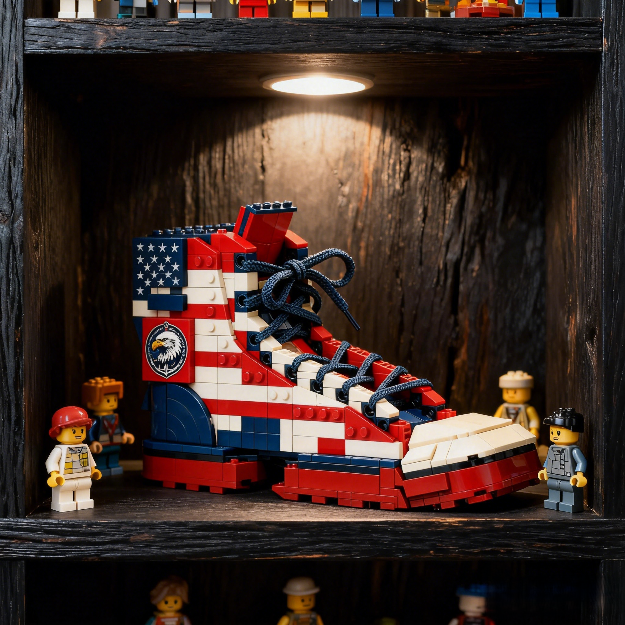 Kicks Americana Brick Sneaker Set