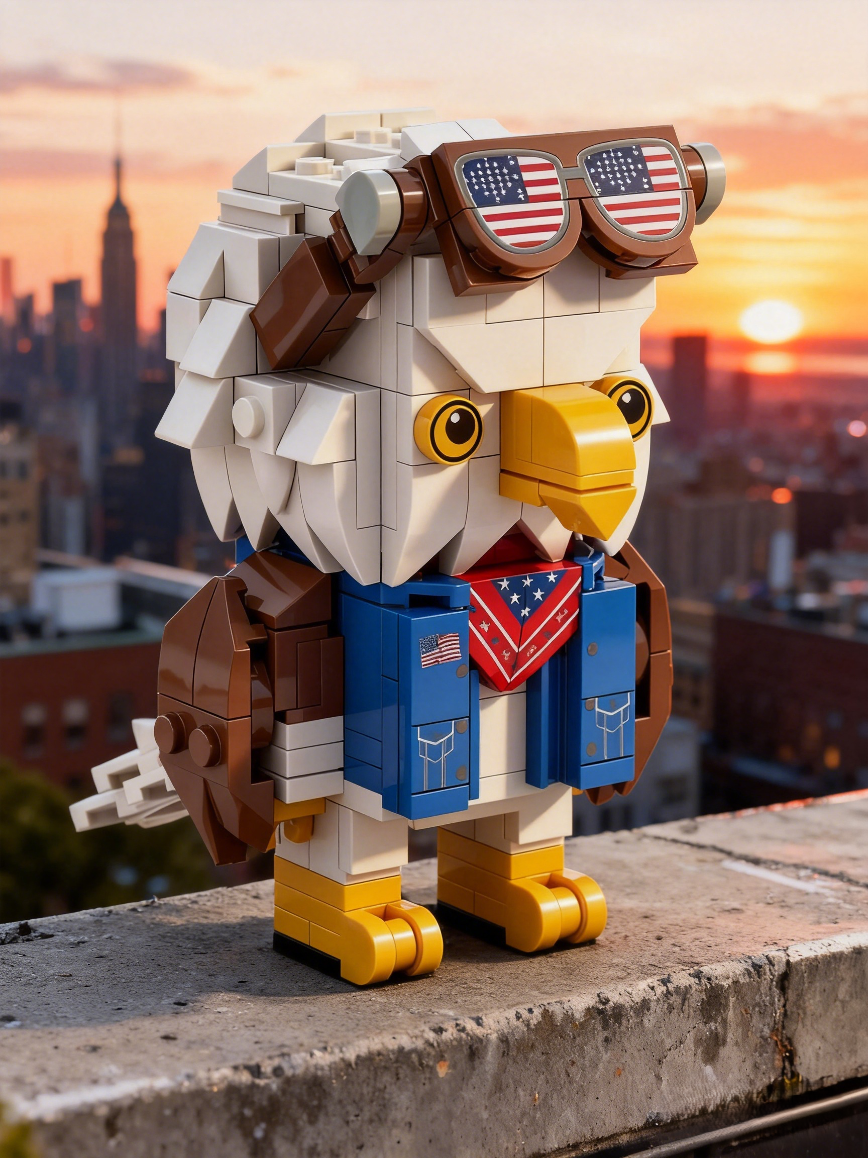 Patriot Eagle Brickheadz Series