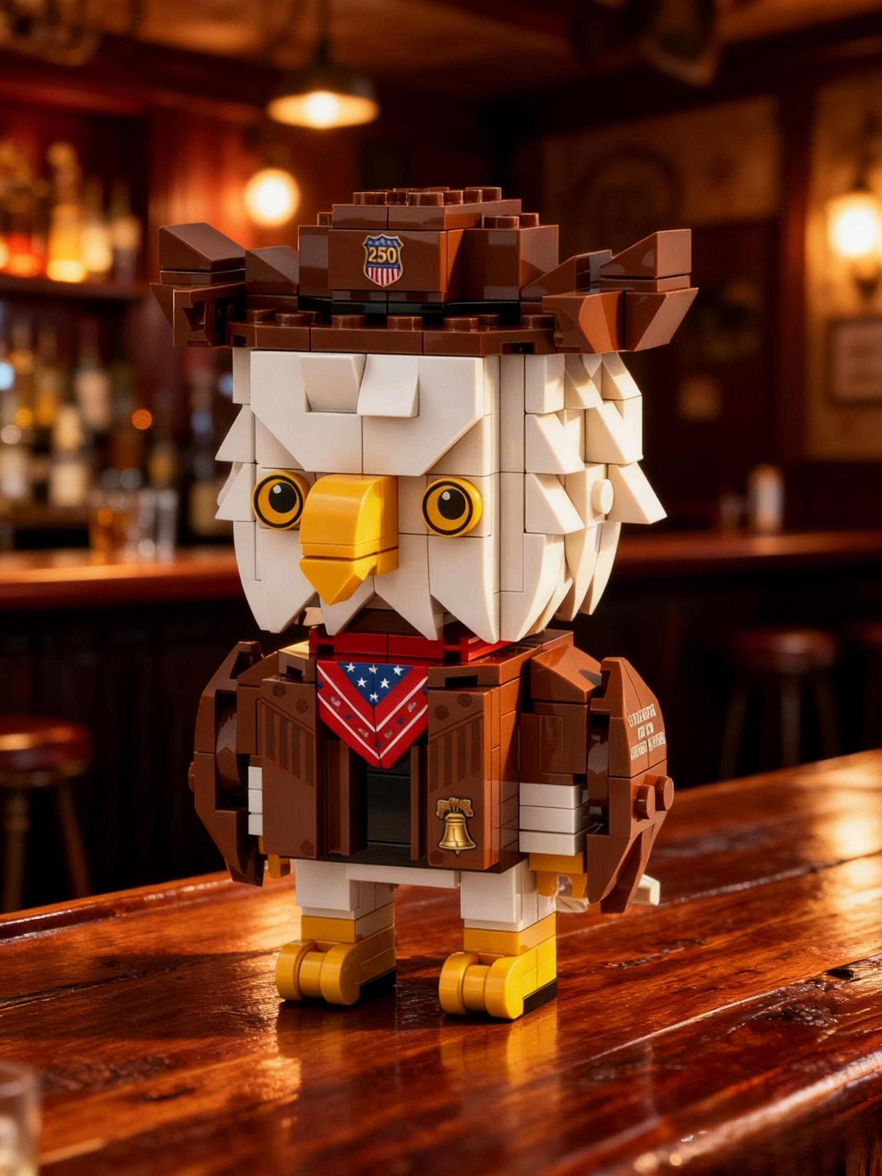 Patriot Eagle Brickheadz Series