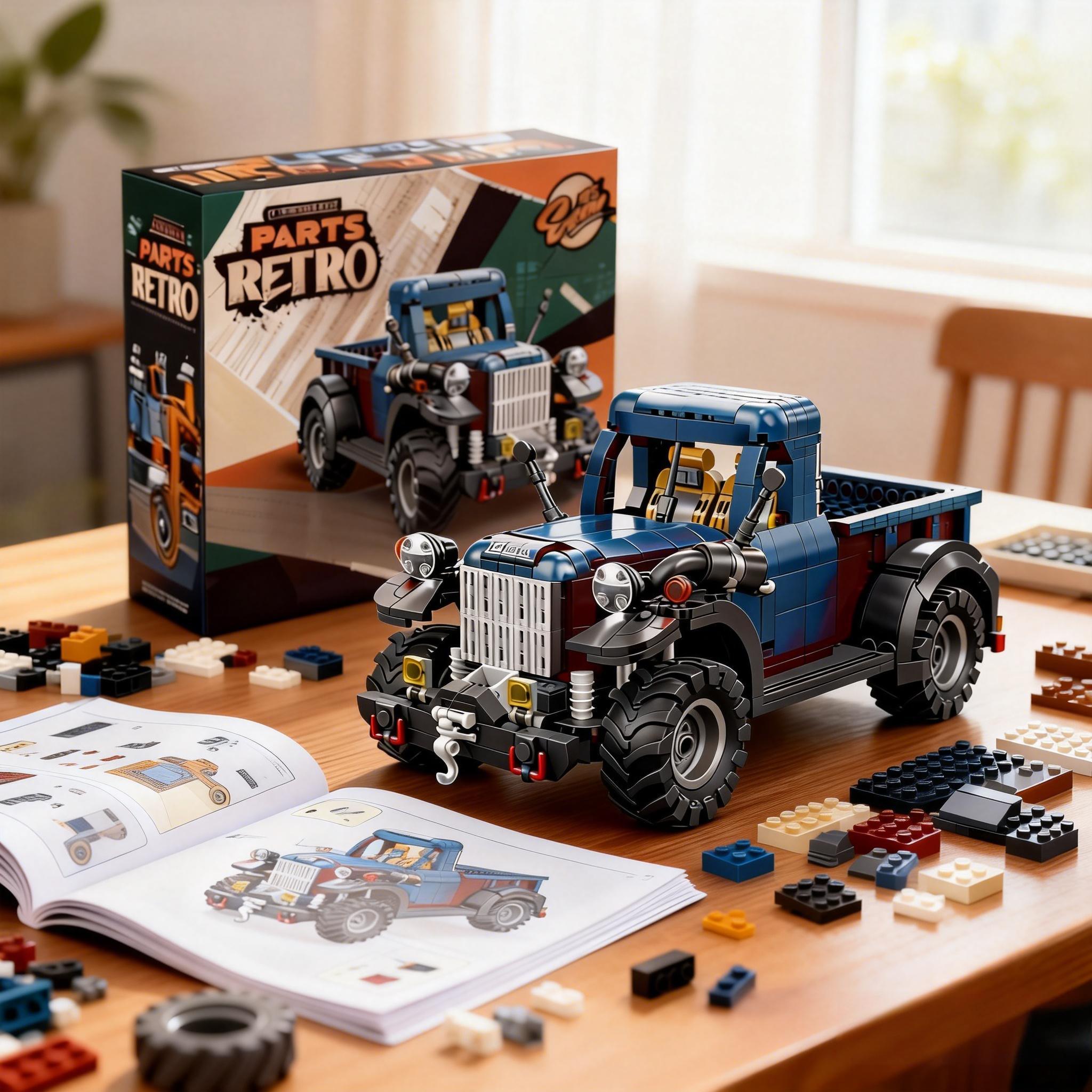 Why Adult Builders Fall in Love With the Retro Pickup Truck Building Blocks Experience