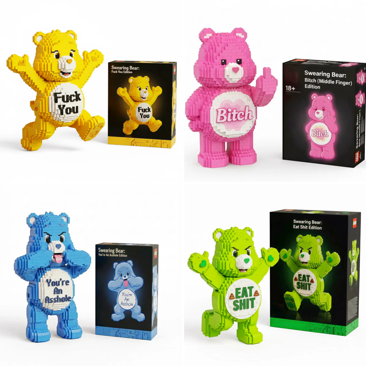 Swearing Bear | Collector Brick Edition