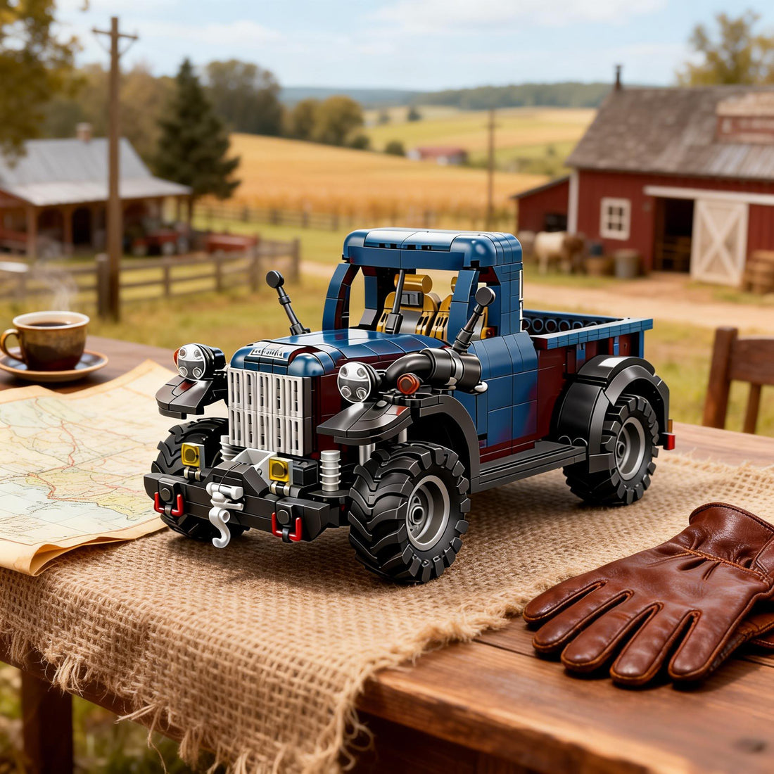 Retro Pickup Truck Building Blocks | Why This Brick Set Feels Premium to Adult Collectors