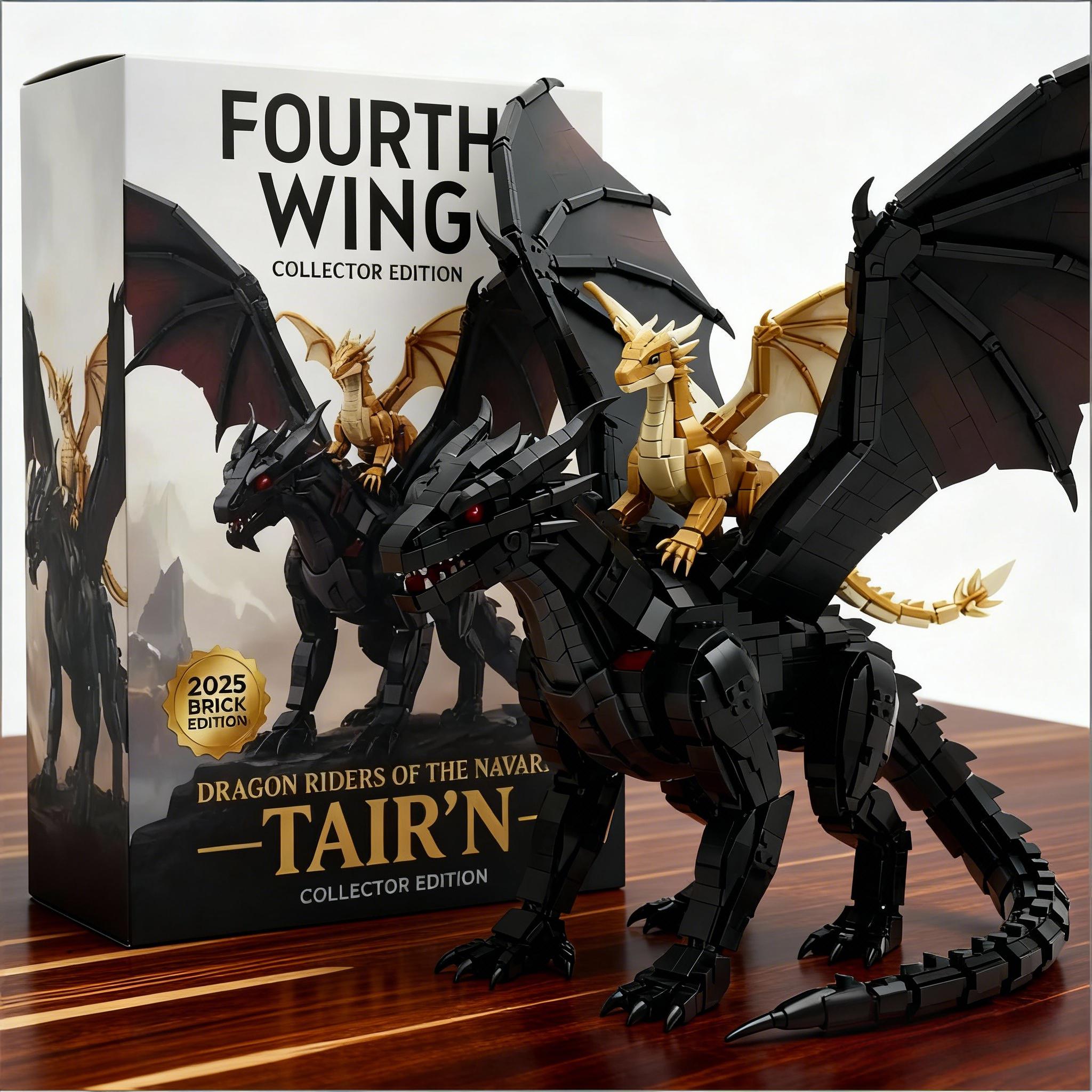 Fourth Wing Building Blocks | Dragon Riders Collector Set: A Masterpiece in Brick Form