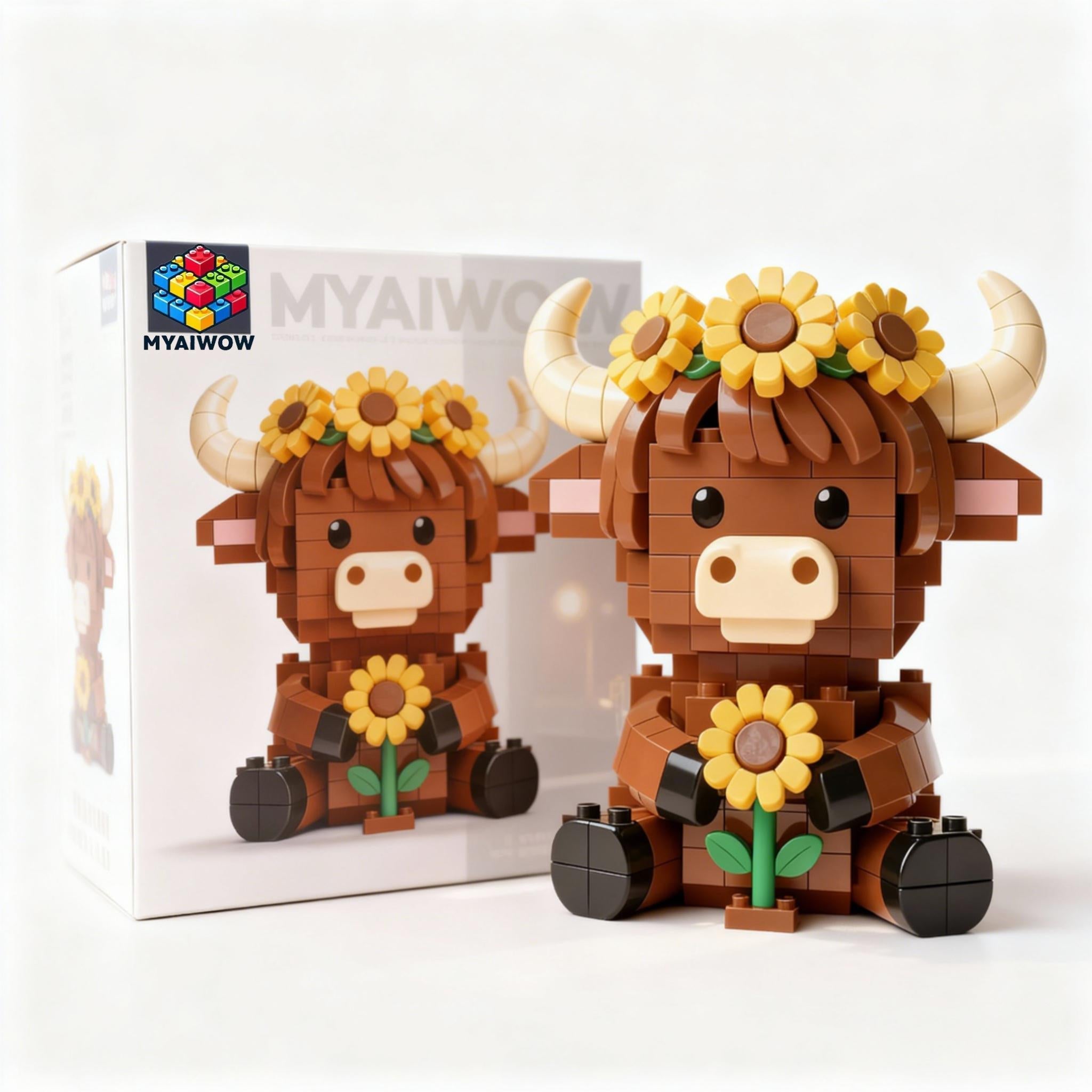 Highland Cow Comfort Build Set