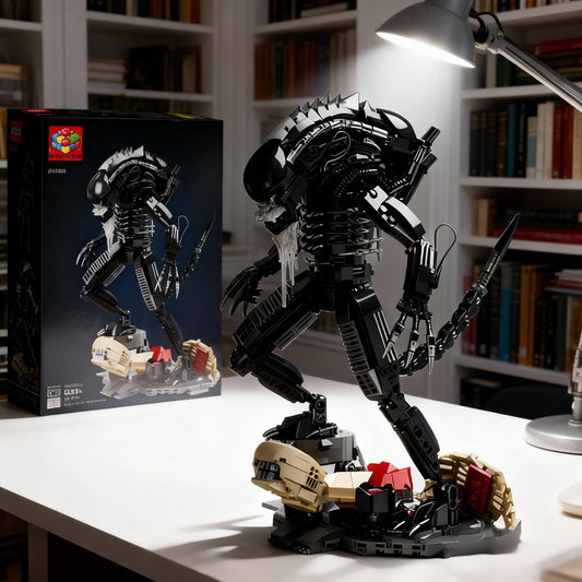 The Xenomorph Building Blocks Model That Redefines Adult Brick Collecting
