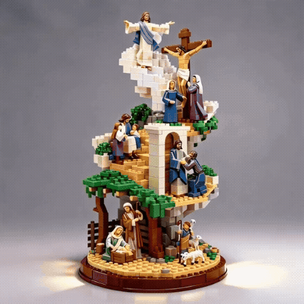 Building the Story of Jesus: A Stunning Brick Set of Biblical Moments