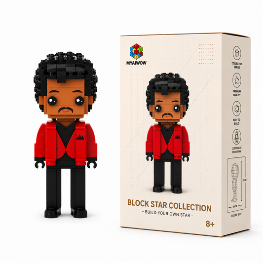 Midnight R&B Icon Brick Figure