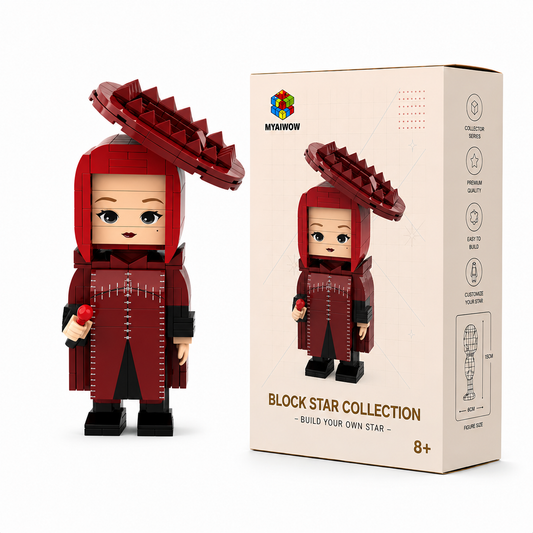 Crimson Couture Pop Icon Brick Figure