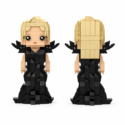 Dark Couture Pop Icon Brick Figure