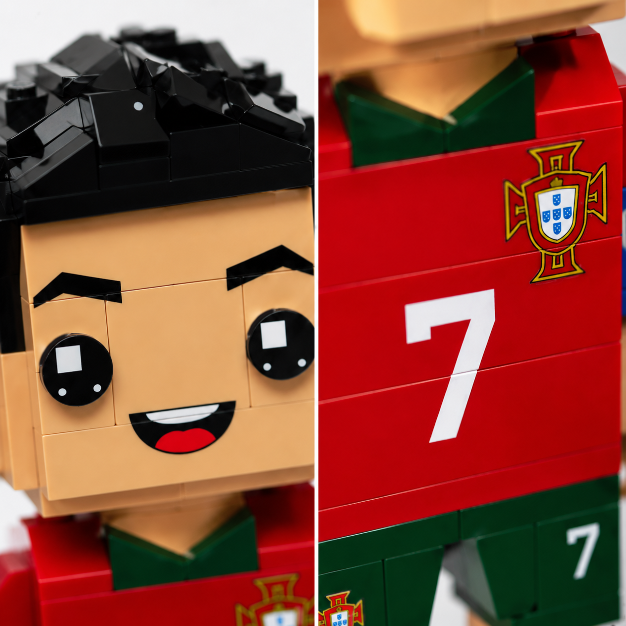 Legendary No.7 Football Brick Figure