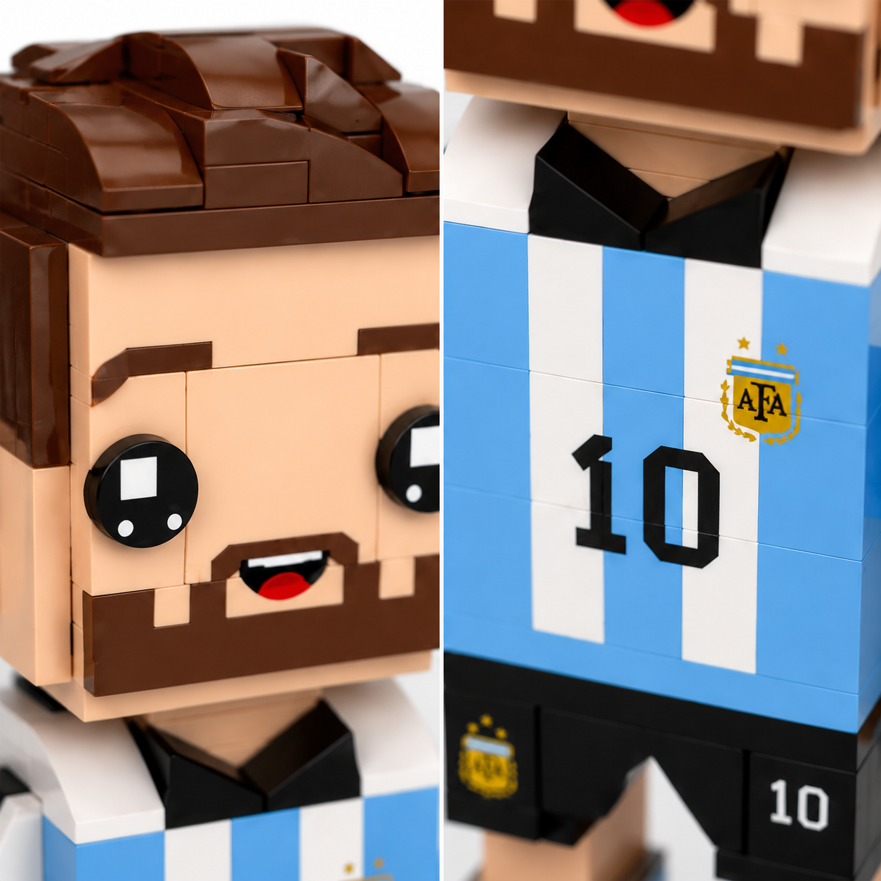 Legendary No.10 Football Brick Figure
