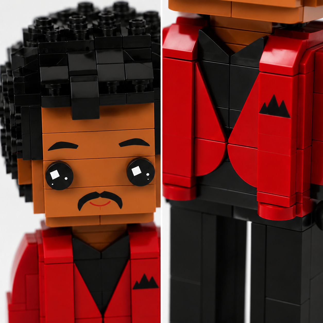 Midnight R&B Icon Brick Figure