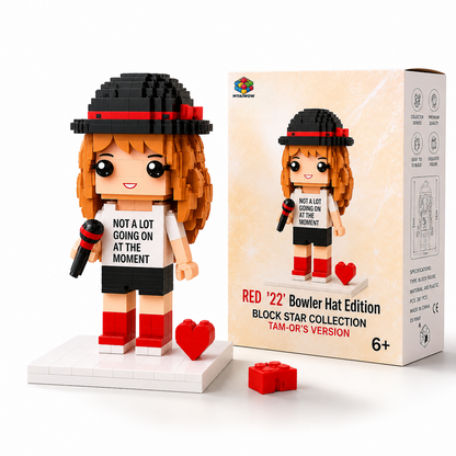 Red Era Songbird Brick Figure