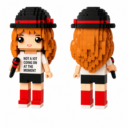 Red Era Songbird Brick Figure