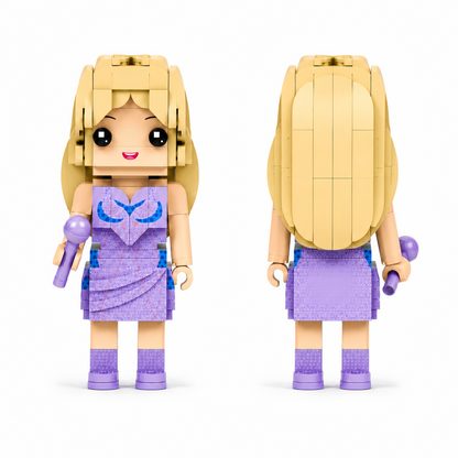 Cruel Summer Dream Brick Figure – Pastel Pop Edition