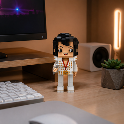 The King of Rock Block Figure – Legendary Stage Edition