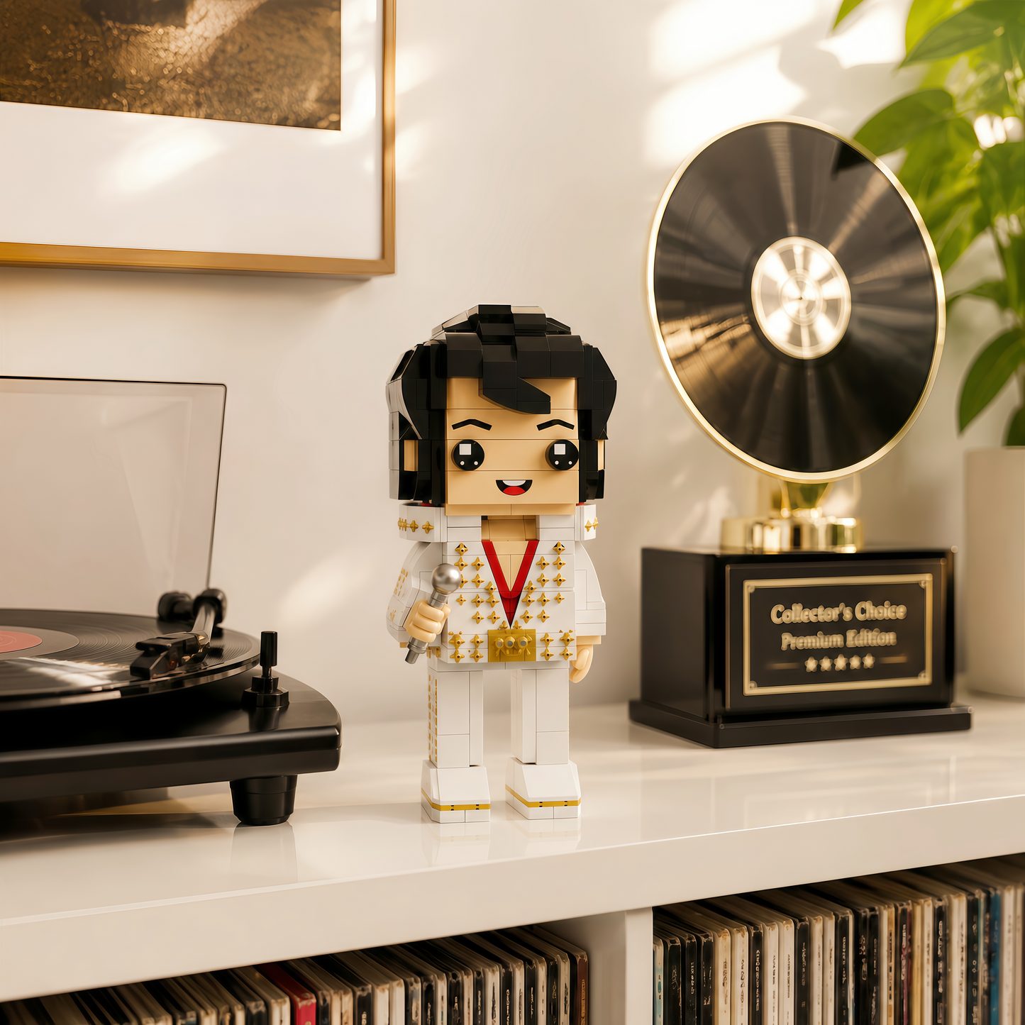 The King of Rock Block Figure – Legendary Stage Edition
