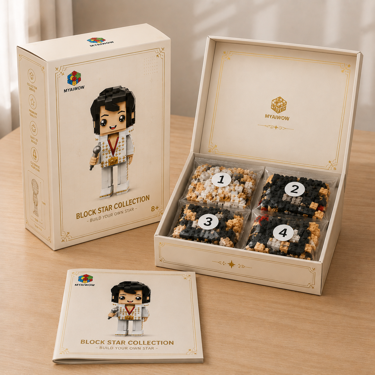 The King of Rock Block Figure – Legendary Stage Edition