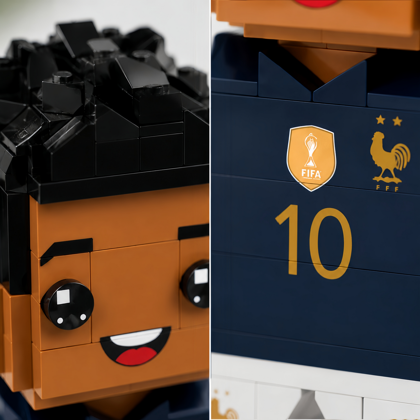 World Champion Football Brick Figure