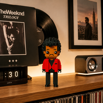 Midnight R&B Icon Brick Figure