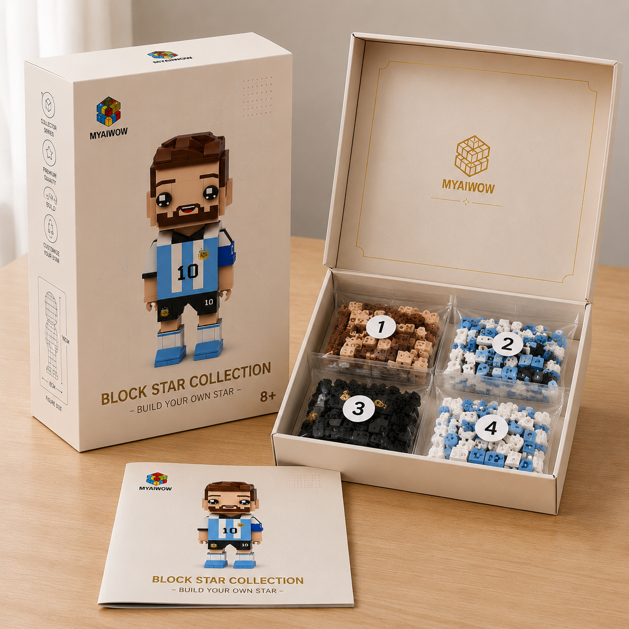 Legendary No.10 Football Brick Figure