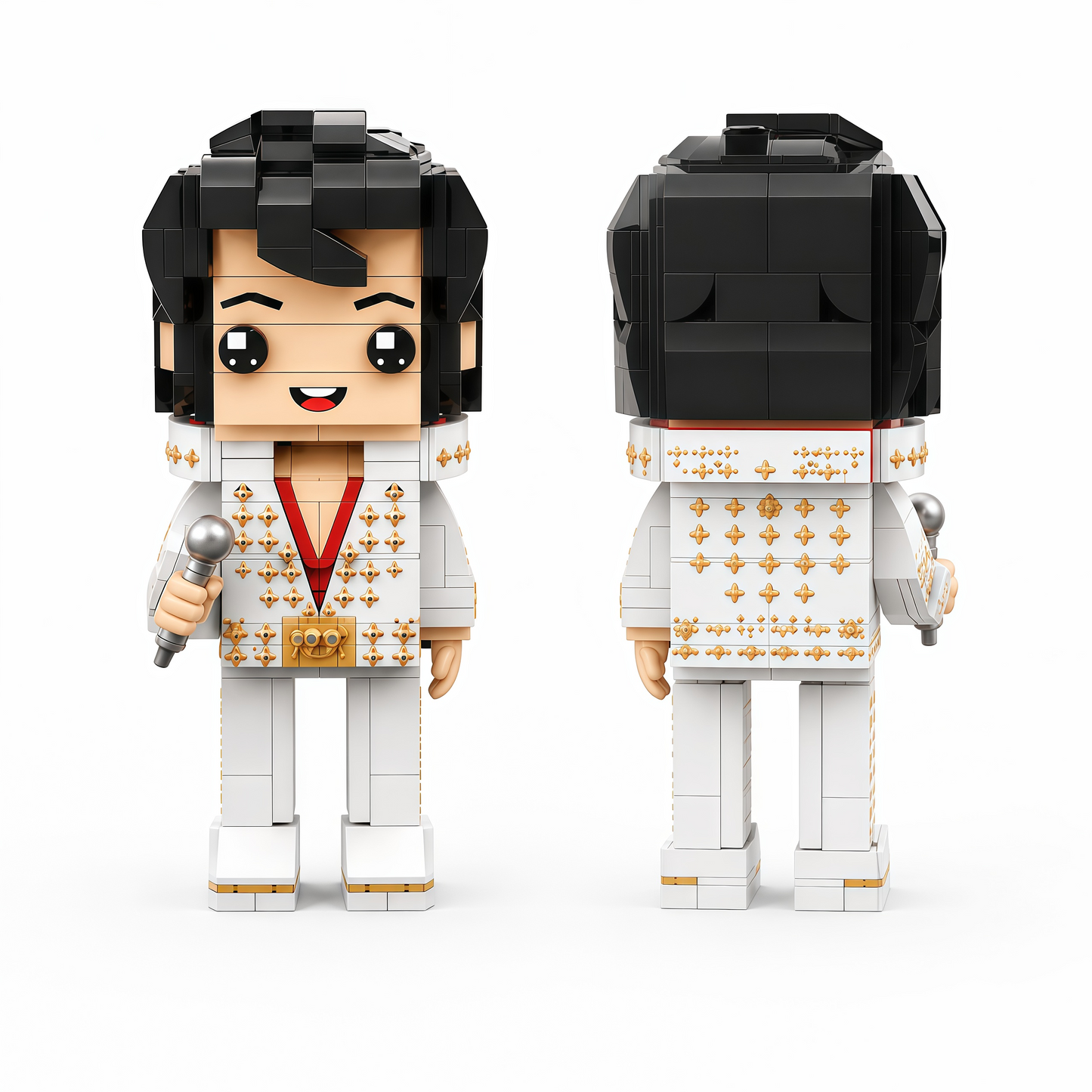 The King of Rock Block Figure – Legendary Stage Edition
