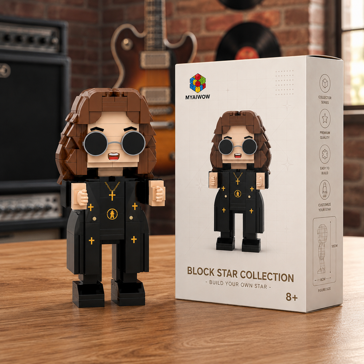 Dark Prince Stage Legend Brick Figure
