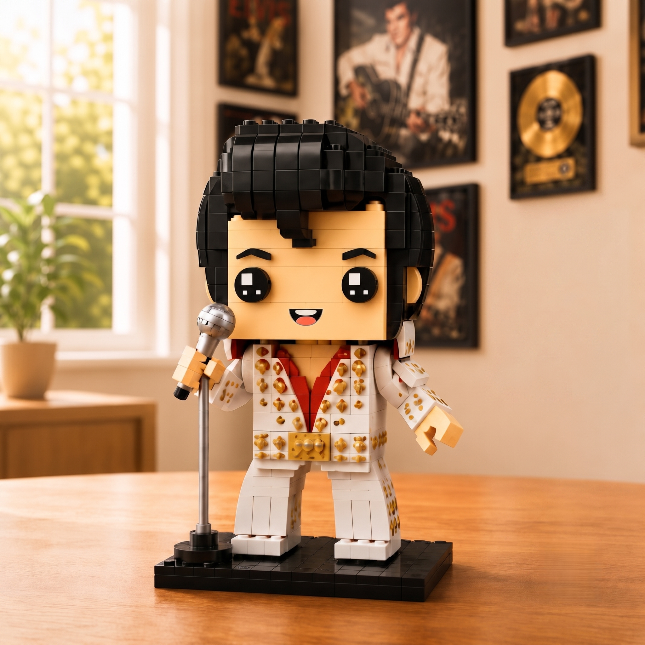The King of Rock Block Figure – Legendary Stage Edition