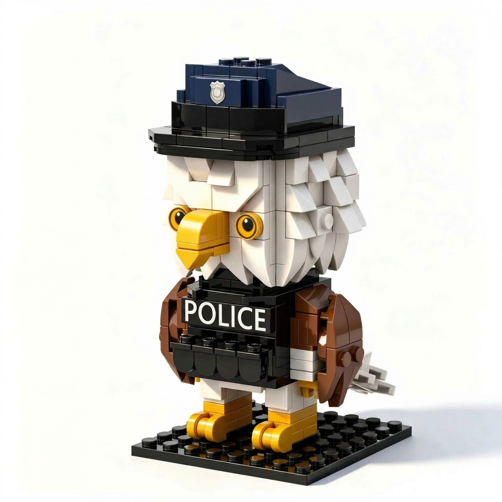 Patriot Eagle Brickheadz Series