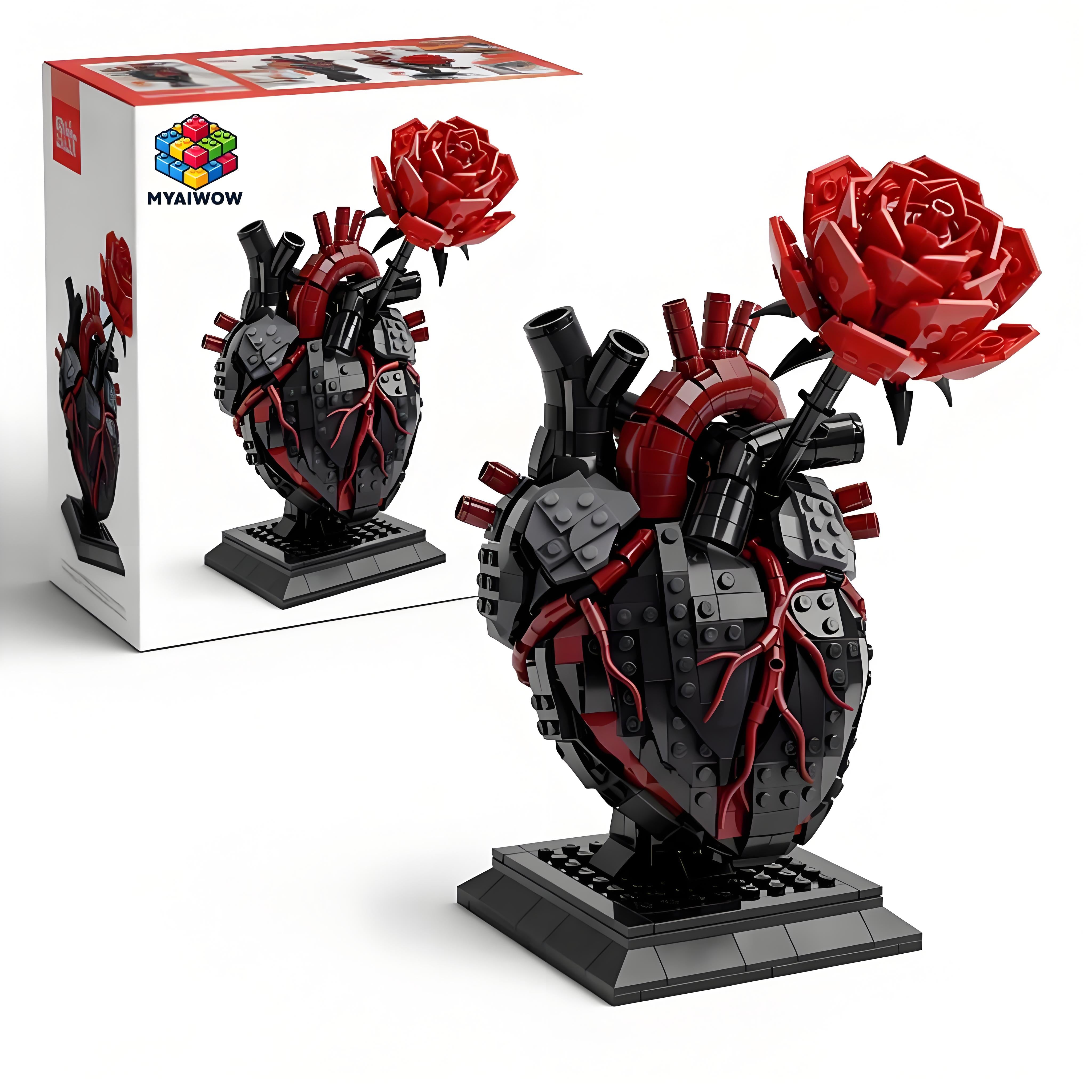 🖤 Dark Gothic Romantic Building Block Series