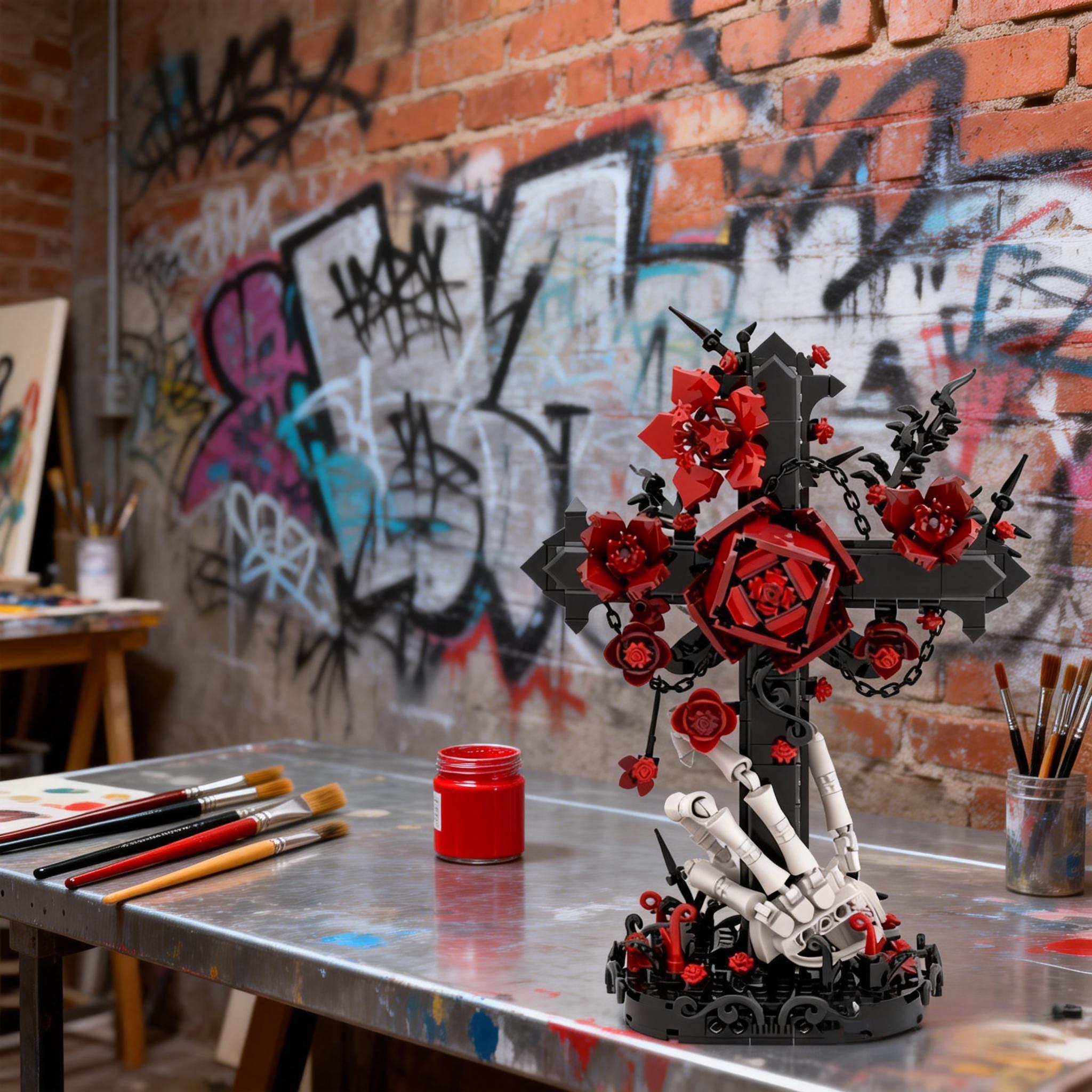 🖤 Dark Gothic Romantic Building Block Series