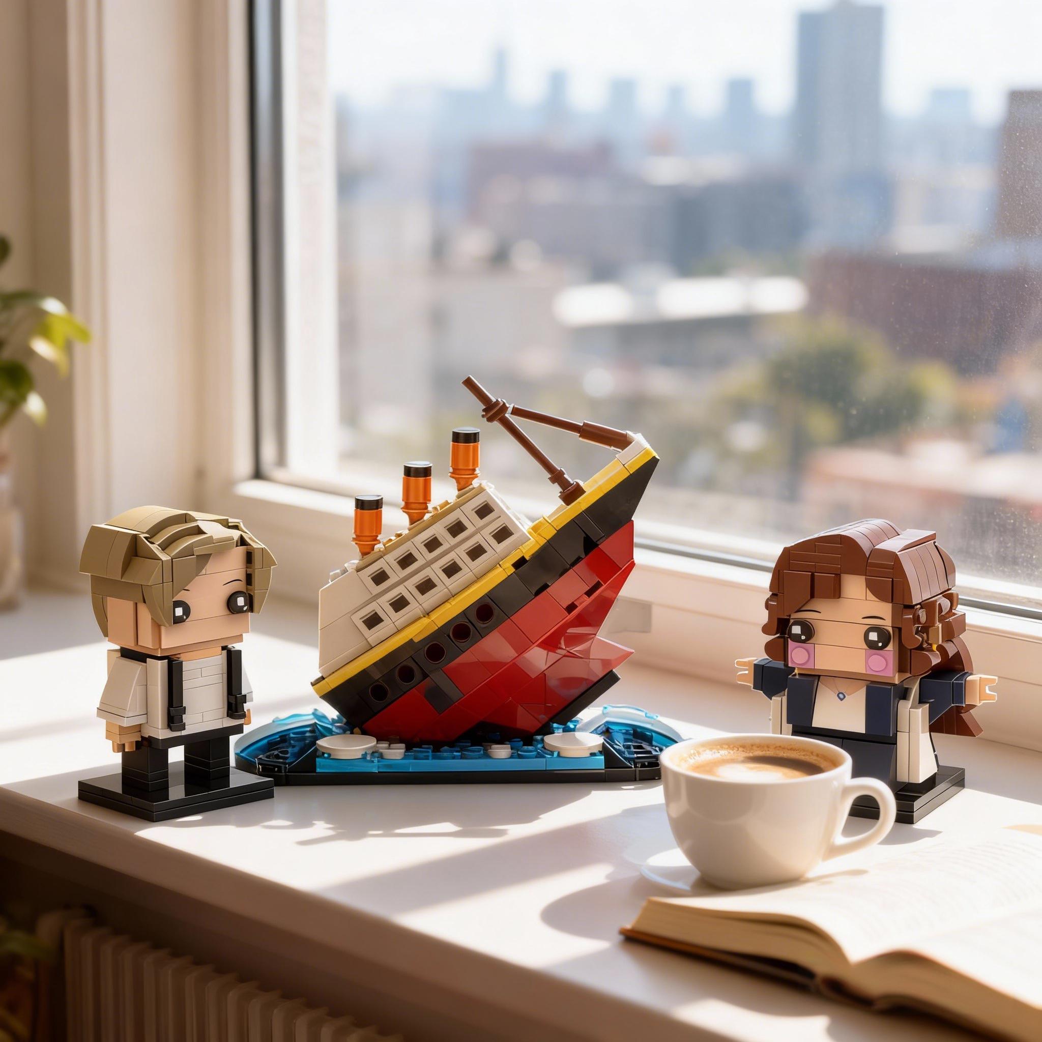 🚢 Titanic Brick Set: Jack & Rose’s Eternal Moment