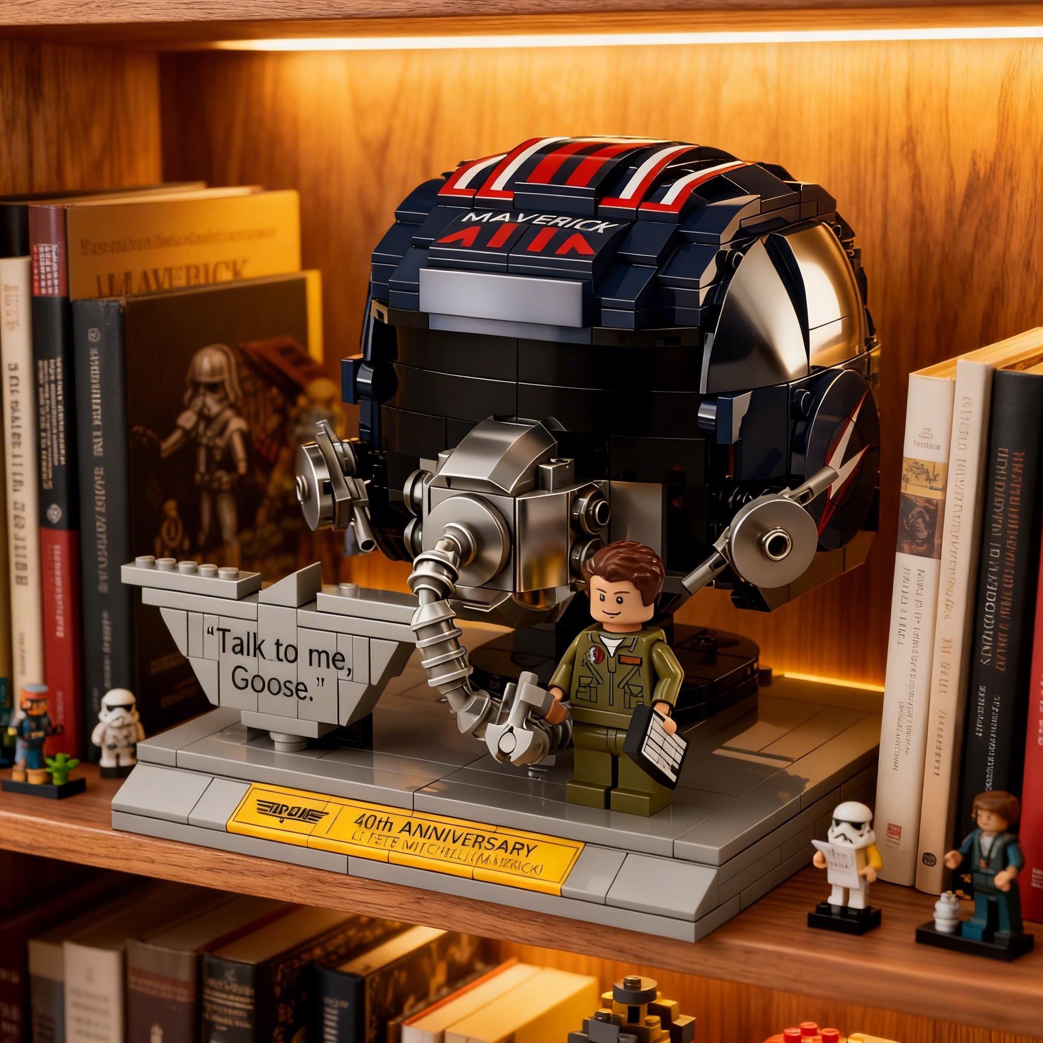 ✈️ Mavericks 40th Anniversary Helmet Building Set