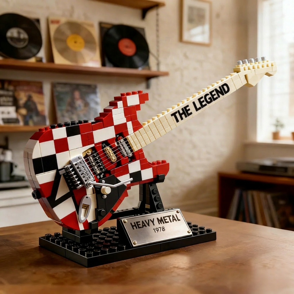 Legendary Heavy Metal Guitar Brick Set