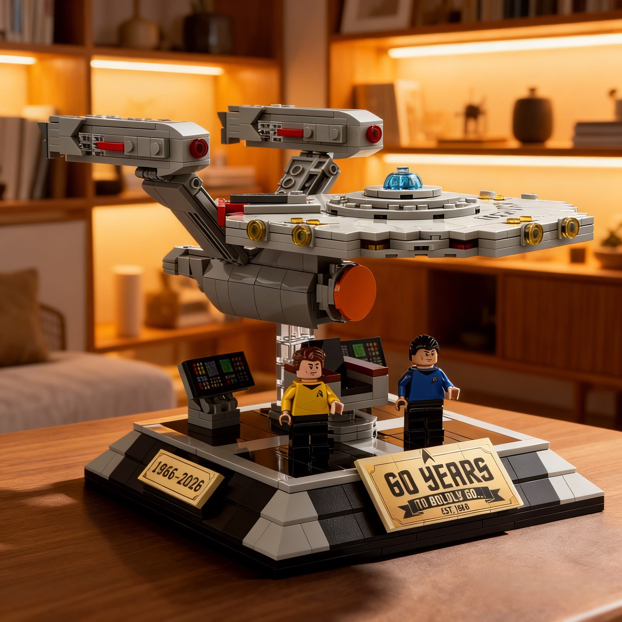 Boldly Go 60th Anniversary Brick Set