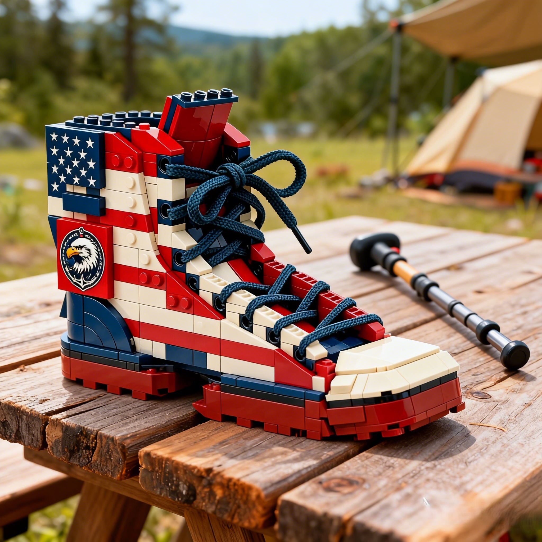 Kicks Americana Brick Sneaker Set