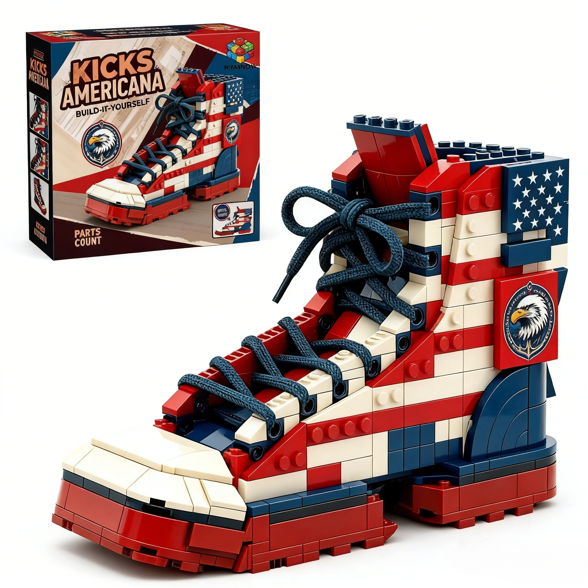 Kicks Americana Brick Sneaker Set